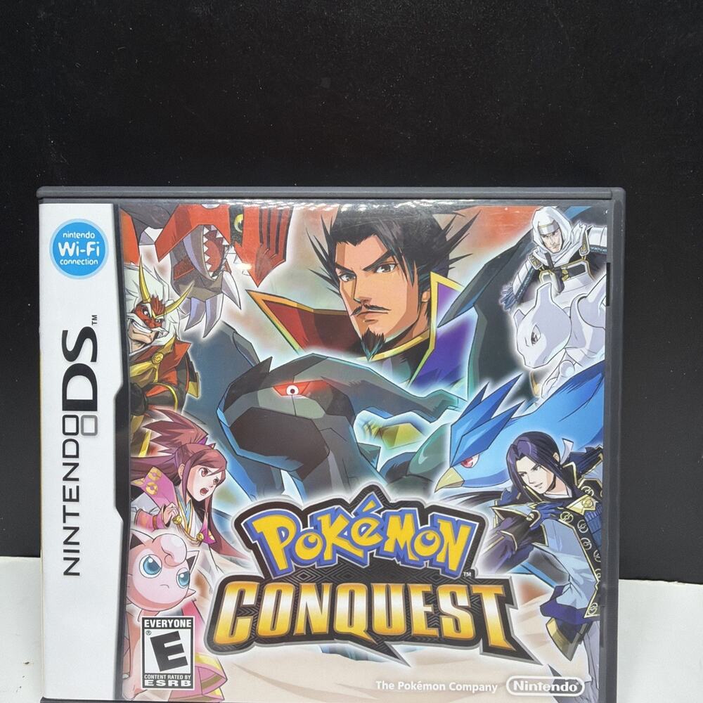 No Game Pokemon Conquest (Nintendo DS, 2012) Case Only